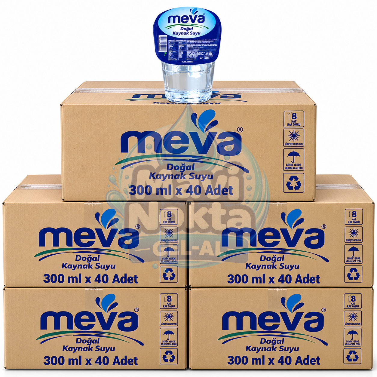 Bardak Su Meva 300ml 40Adet Çayırova su ürünü