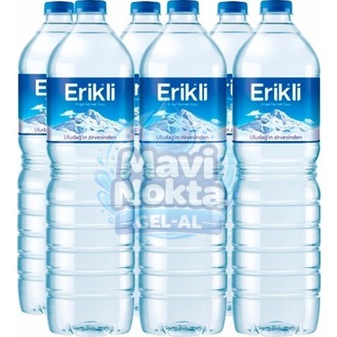 Erikli 1,5lt Pet Su 6'lı Çayırova su ürünü