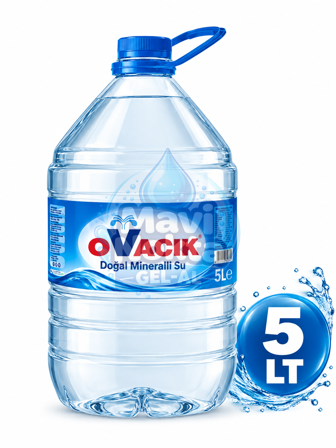 Ovacık 5lt Pet Su (Adet) Çayırova su ürünü